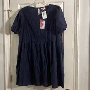 NWT 1X Navy Andree by Unit Dress